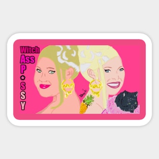 Sabrina the Teenage Witch Ass P*ssy! Sticker